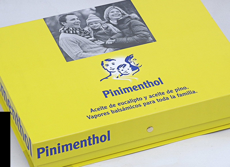 Tipo libro solapa cierre broche